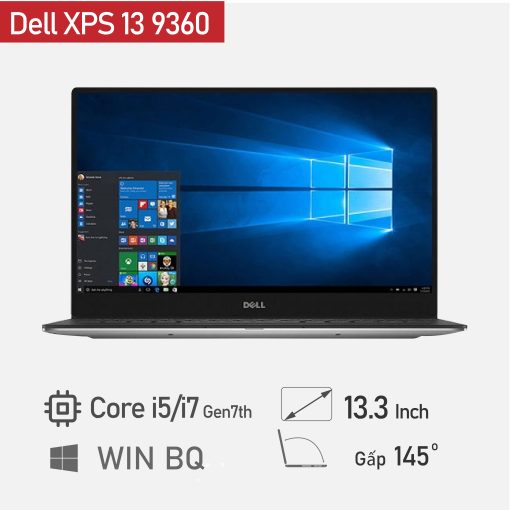 Laptop cũ Dell XPS 13 9360 Core i5/i7