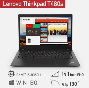 Thế Giới Số 365 | Laptop cũ Lenovo Thinkpad T480s Core i5/i7