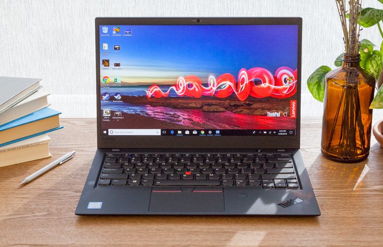 Laptop Lenovo Thinkpad X1 Carbon Gen 6 Core i7 8550U/ Ram 16GB /SSD 256GB 14 inch FHD - Ảnh 3