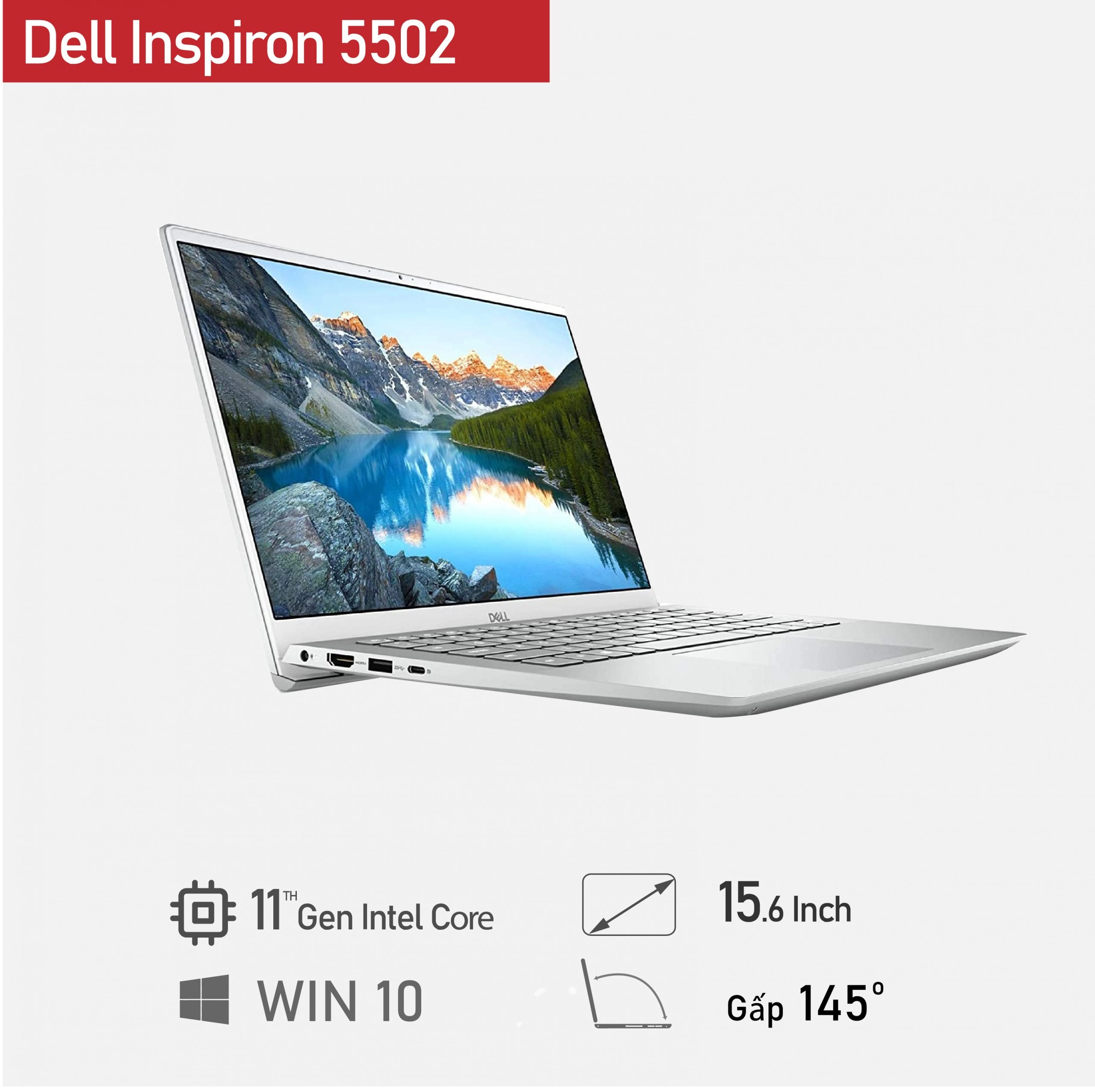 Thế Giới Số 365 | Laptop Dell Inspiron 5502 i5/i7 Ram 16GB ,SSD 512GB