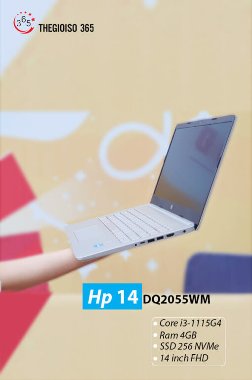 [Mới 100% Full Box] Laptop HP 14- Intel Core i3 1115G4/ Ram 4GB / SSD 256GB/14 inch Full HD - Hình ảnh 2