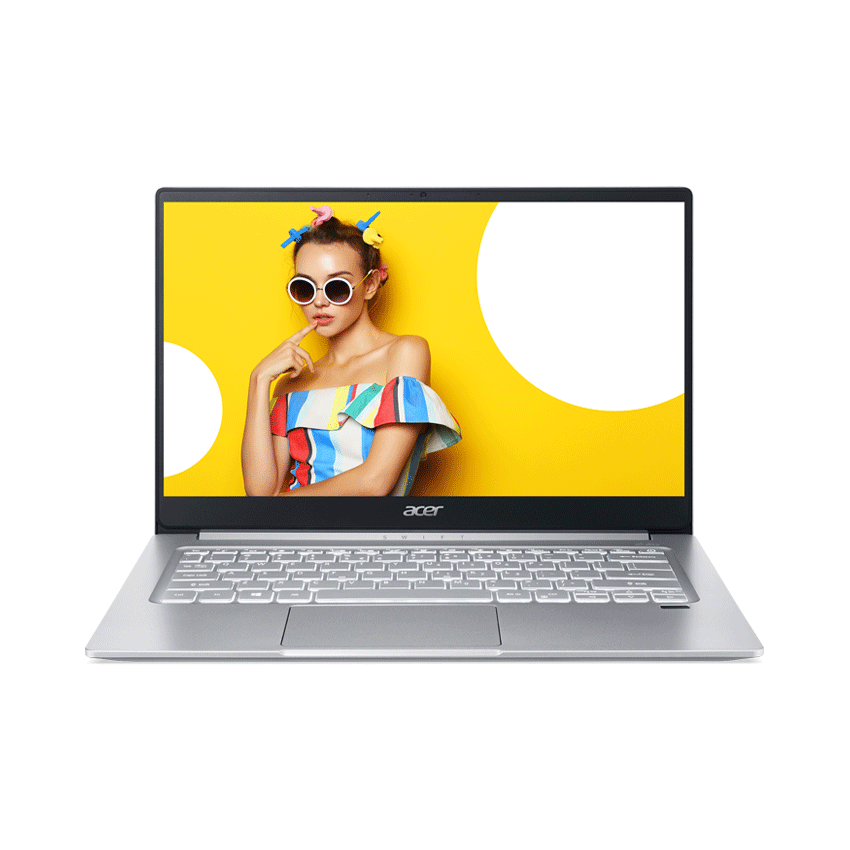 [Mới 100%] Laptop Acer Swift 3 SF314 (i7-1165G7/8GB RAM/256GB SSD/14.0 inch FHD IPS/Win10/Bạc) (2021) NK