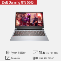 [Mới 100%] Dell Gaming G15 5515 (Ryzen 7-5800H, 8GB, 512GB, RTX 3050Ti, 15.6'' FHD 120Hz)