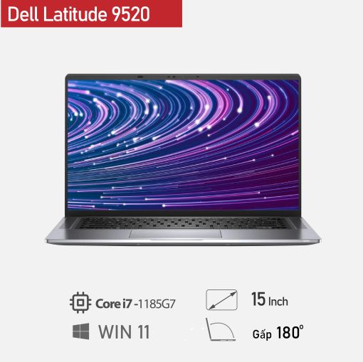Dell Latitude 9520 15 inch  – Core i7 1185G7 /32 GB/512GB FHD