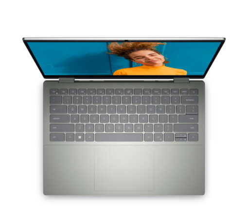 [Mới 100%] Dell Inspiron 7425 2-in-1 model 2022 (Ryzen 5-5625U 8G/512G/AMD Radeon Graphics, 14'' FHD Touch 1920x1200) - Pebble Green - Hình ảnh 2