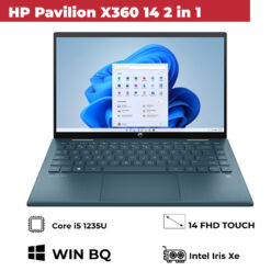 [Mới 100%] HP Pavilion X360 14 EK0073DX Core i5 1235U, Ram 8GB, SSD 512GB, 14 Inch FHD Model 2022