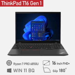 [Mới 100%]  ThinkPad T16 Gen 1 - 16 inch FHD+ Ryzen 7 6850U 16GB 256GB