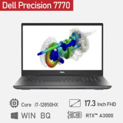 [Mới 100%] LaptopDell Precision 7770 | i7 -12850HX | 32GB | SSD 1TB NVME Gen4x4 | RTX A3000 12GB DDR6  | 17.3" FHD