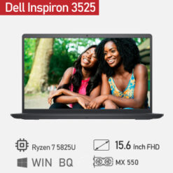 [Mới 100%] Dell Inspiron 3525 Ryzen 7 5825U / Ram 16GB / SSD 512GB / card rời NVIDIA GeForce MX550 /15.6" FHD TOUCH- Màu bạc