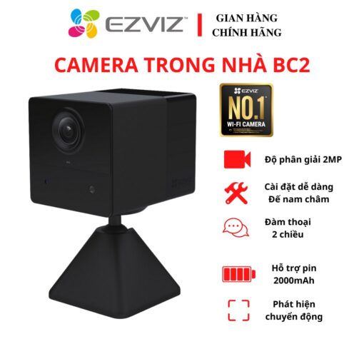 Camera Wifi dùng PIN ezviz CS-BC2