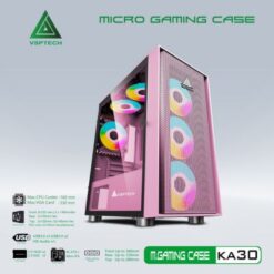 CASE VSPTECH GAMING KA30 - Hồng