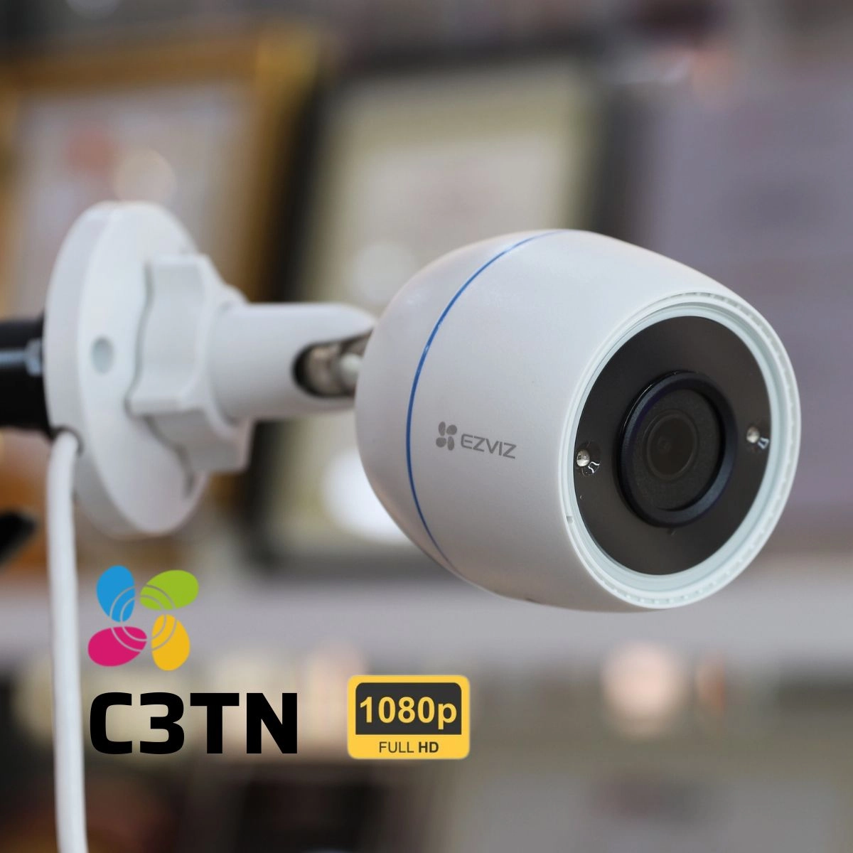 Thế Giới Số 365 | Camera Wifi Ezviz C3TN (2mp) không màu ban đêm