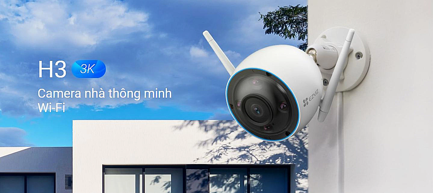 Thế Giới Số 365 | Camera Wifi Thân Ezviz H3 5M