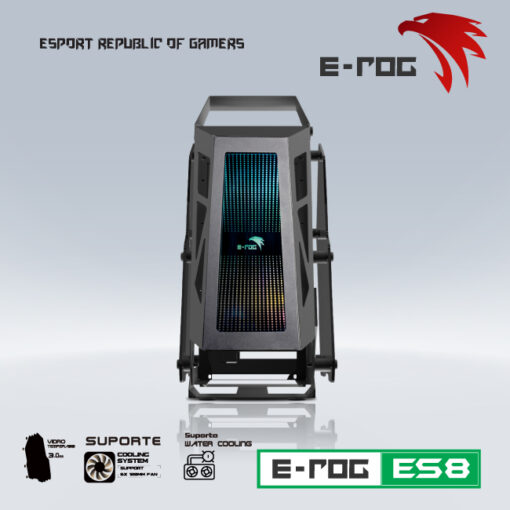 CASE VSP ESPORT REPUBLIC OF GAMERS ES8 - Black - Hình ảnh 2