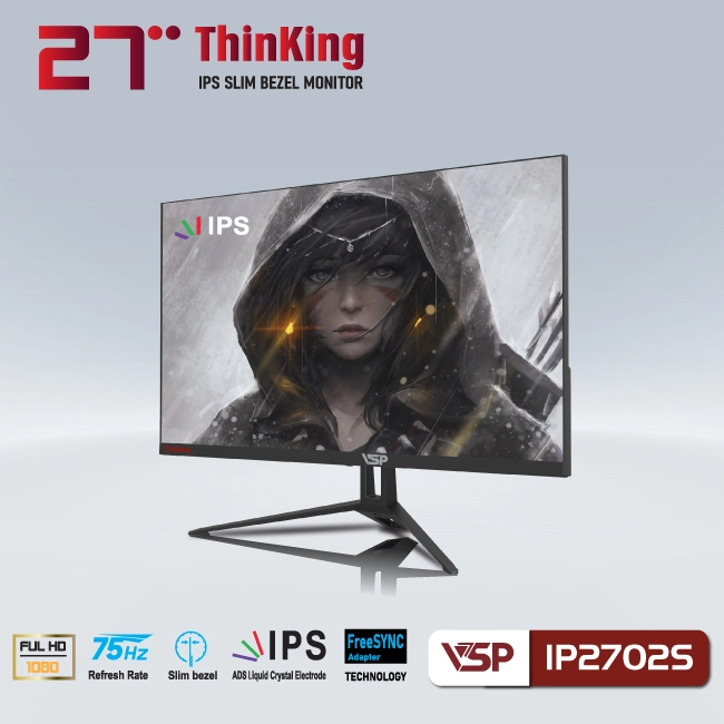 Thế Giới Số 365 | Màn hình VSP IPS Thinking 27inch tràn viền IP2702S