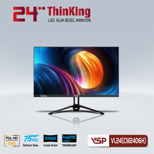 Màn hình cong Cuver LED Monitor 24inch VL24(CM2406H) - Hình ảnh 3