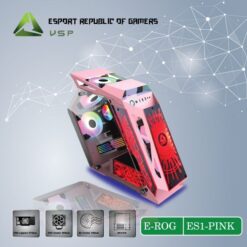 Case EROG ES1 - Hồng Có Sẵn LED ARGB