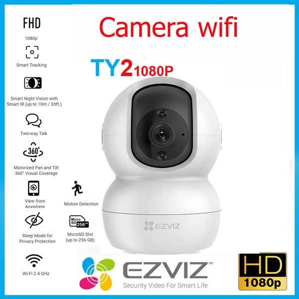 Thế Giới Số 365 | Camera quan sát IP Wifi EZVIZ CS-TY2 - 2MP