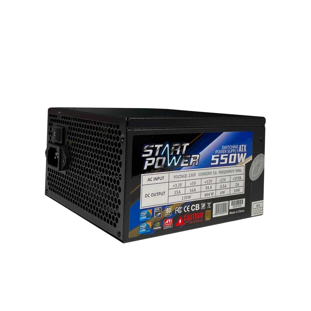 Nguồn máy tính Start Power 550W 80 Plus