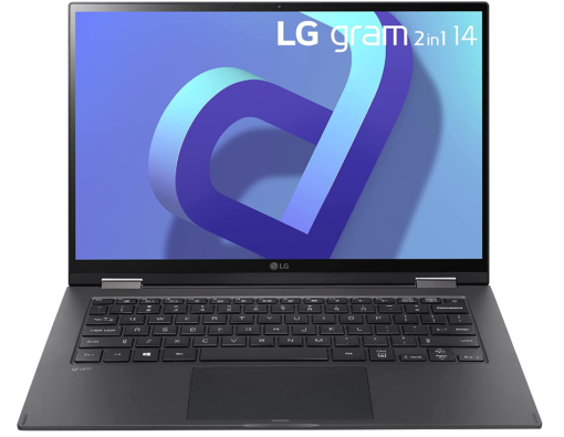LG GRAM 2022 14 Inch 2 in 1 | i7-1260P | 8GB | 512GB | FHD Touch/Kèm bút - Hình ảnh 2