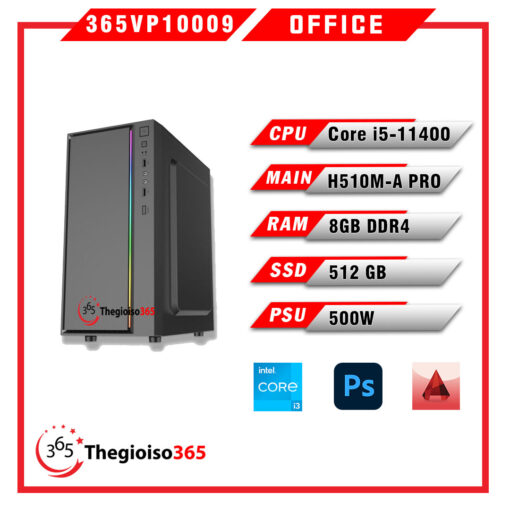 PC 365VP10009 Core i5-11400/8GB/512GB SSD/Windows 10 Pro 64-bit