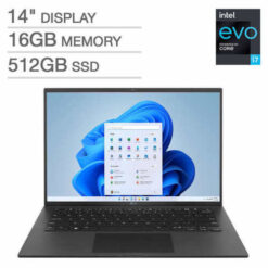 Laptop LG Gram 2022 ( Core i7-1260P, Ram 16GB, SSD 512GB ,14inch FHD IPS)
