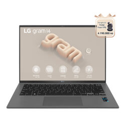 LG Gram 2023 14Z90R-G.AH53A5 (Core i5-1340P | 16GB | 256GB | Intel Iris Xe | 14-inch WUXGA | Win 11 | Xám)