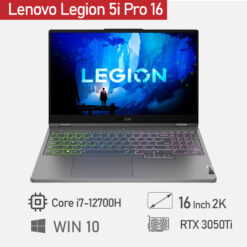 [Mới 100% ] Lenovo Legion 5 Pro 16" (i7-12700H ,Ram 16GB ,SSD 512GB , GeForce RTX 3050 Ti ,WQXGA 100% sRGB)