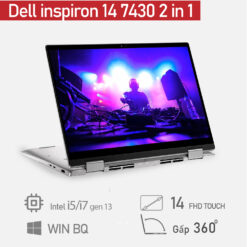 [Mới 100% ] Laptop Dell Inspiron 7430 2-in-1 2023 Core i7 1335U/ Ram 16GB / SSD 1TB/ 14 inch FHD Touch