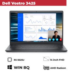 [Mới 100%] Dell Vostro 3425 ( R5-5625U/Ram 8GB/SSD 256GB /14.0 FHD/WIN11/ĐEN)