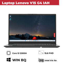 [Mới 100% FULL VAT] Laptop Lenovo V15 G4 IAH (Core i5 12500H/ 16GB/ 512GB SSD/ Intel Iris Xe Graphics/ 15.6inch Full HD/ Windows 11 Home/ Grey/ Vỏ nhựa/ 1 Year)