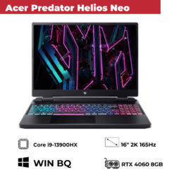 [Mới 100%] Acer Predator Helios Neo 2023 PHN16-71 (Core i9-13900HX, 16GB, 1TB, RTX 4060 8GB, 16" 2K 165Hz)
