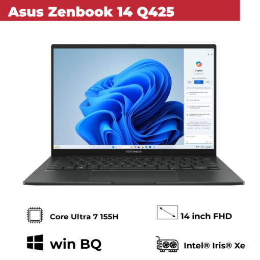 [Mới 100%] Asus Zenbook 14 OLED Q425MA-U71TB (Intel Core Ultra 7 155H, 16GB, 1TB, 14" FHD+)