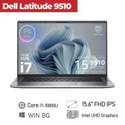 Dell Latitude 9510 (Core i7-10810U, Ram 16GB, SSD 256GB ,15inch FHD- Vỏ nhôm)
