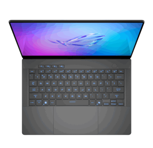 [New 100%] Asus ROG Zephyrus G14 2025 GA403 (Ryzen AI 9 HX370, 32GB, 1TB, RTX 5070Ti 12GB, 14 3K OLED 120Hz - Eclipse Gray) - Hình ảnh 2