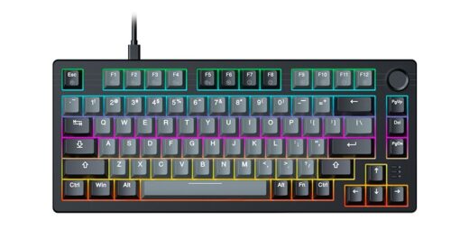 Bàn phím cơ Dareu EK75 RGB Grey-Black - Ảnh 6