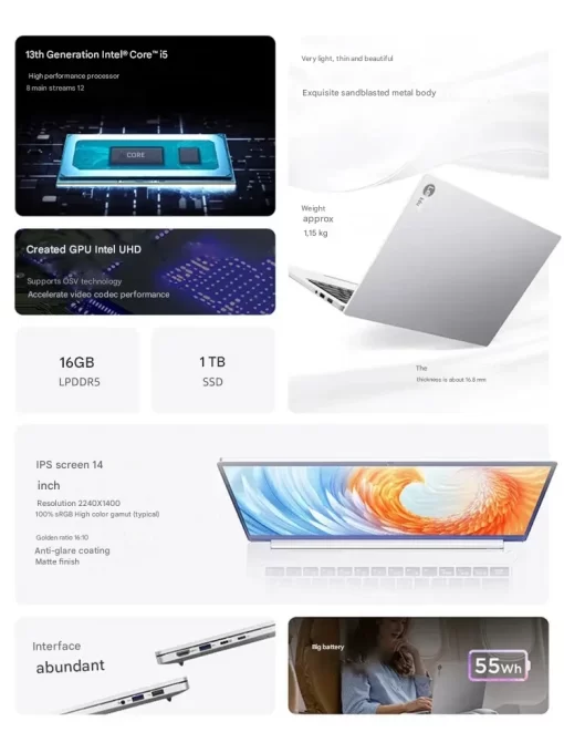 [New 100%] Lenovo Lecoo 14 2025 (Core i5-13420H, 16GB, 1TB, 14 2K+) - Ảnh 6