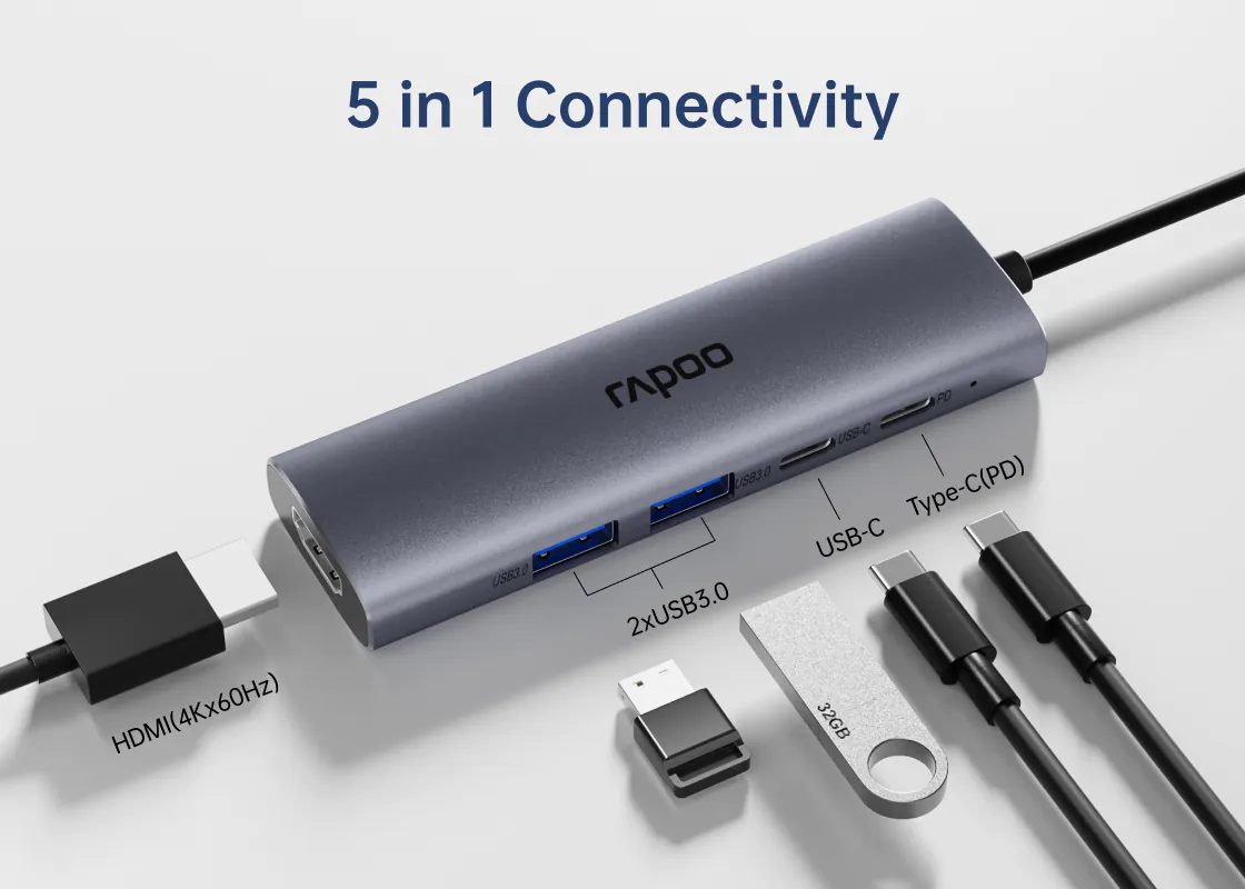 Bộ chuyển đổi Rapoo XD51 - Ảnh 7