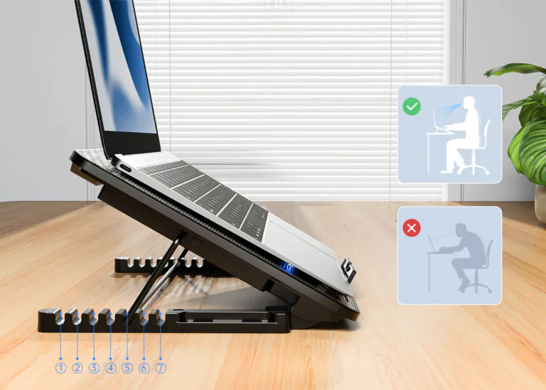 Đế tản nhiệt Laptop Rapoo CF300 - Ảnh 8