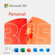 [Chính Hãng] Phần mềm Microsoft Office 365 Personal English APAC Subscr 1YR Medialess (EP2-32409)