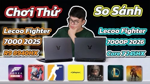 Thế Giới Số 365 | Core 7 liệu có CÂN KÈO Ryzen 9? CHƠI THỬ Lecoo Fighter 7000P vs Lecoo Figter 7000 R9 8940HX